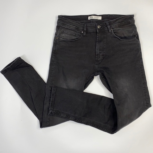 Zara | Jeans | Zara Dnwr Black Slim Skinny Jeans Size 32 | Poshmark